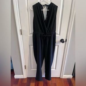 NWT Black Loft Jumpsuit. Size Medium.